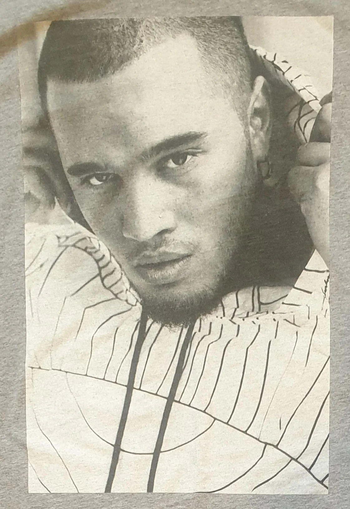 Vintage Stan Walker Grey Marle T-Shirt (Medium) - Image 4