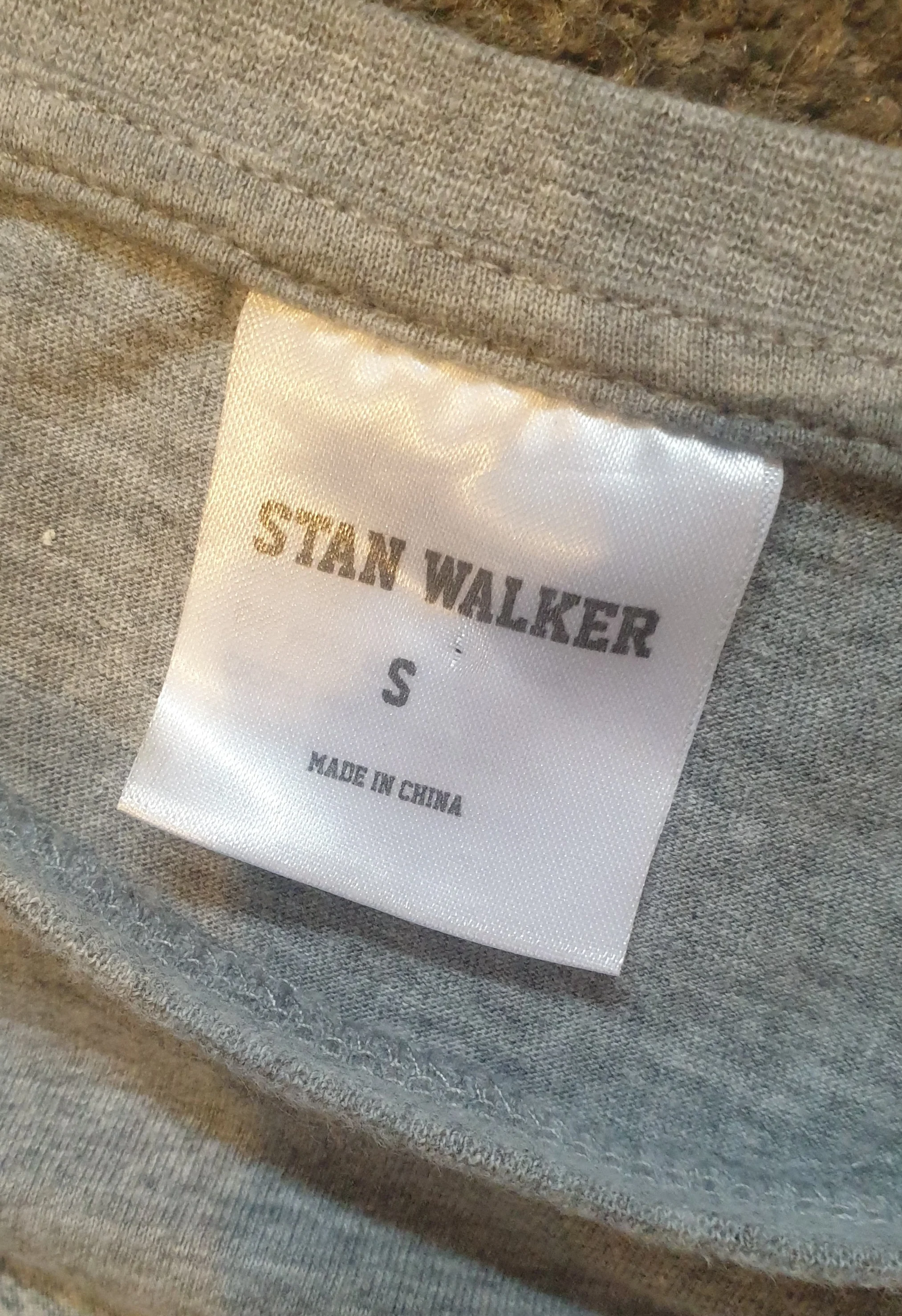 Vintage Stan Walker Grey Marle T-Shirt (Medium) - Image 5