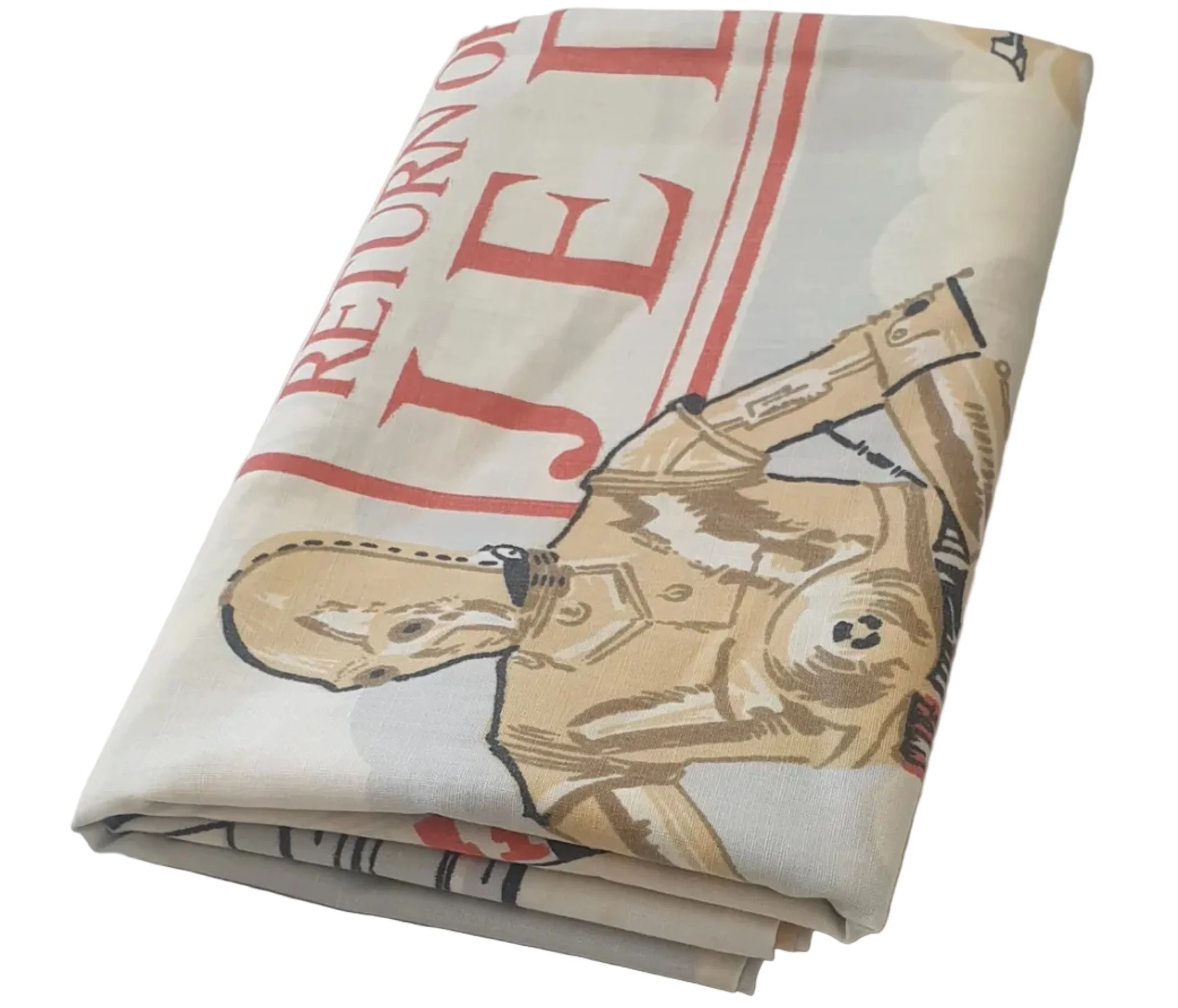 Vintage Star Wars Return of the Jedi Double-Sided Pillowcase (1983) - Image 3
