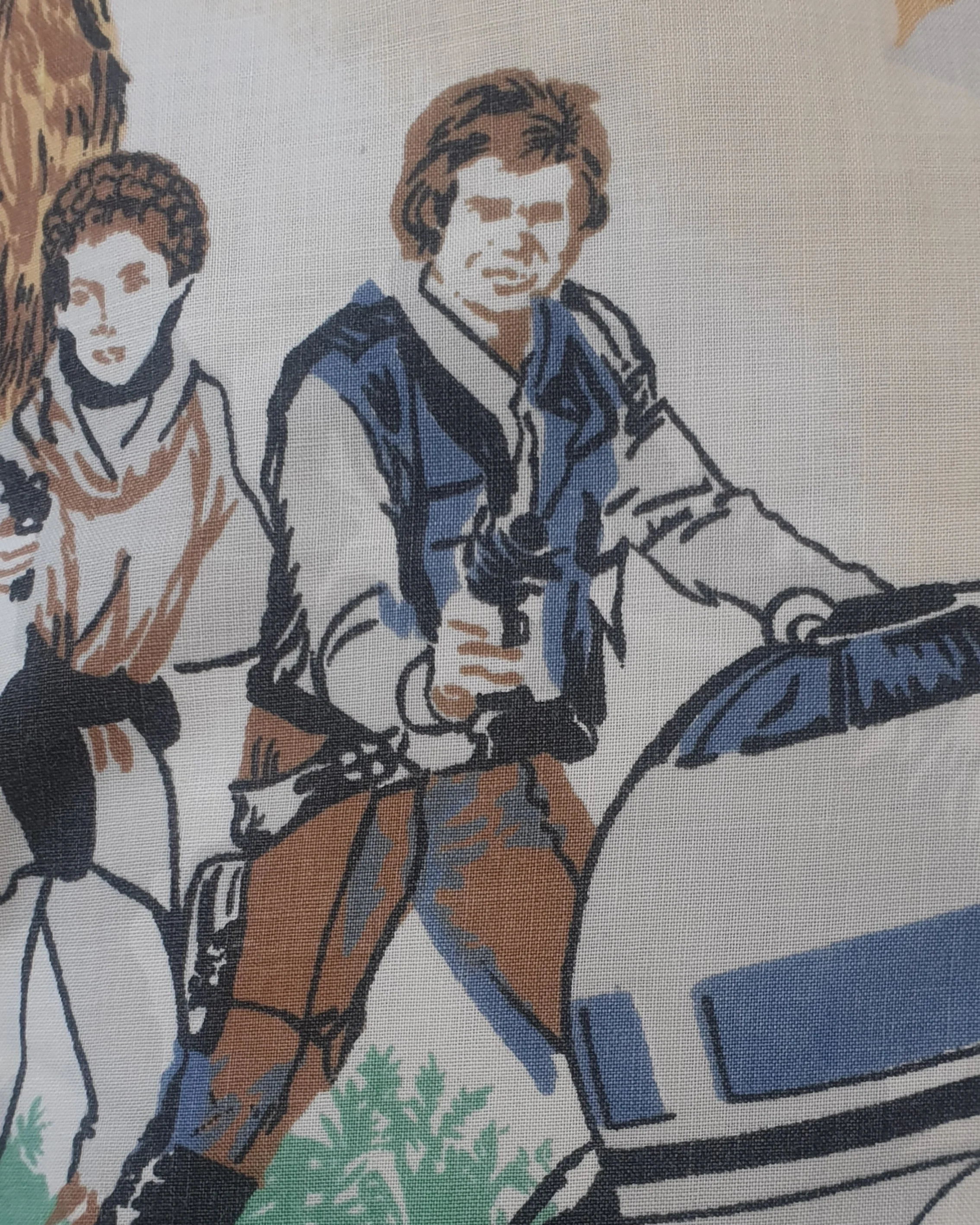 Vintage Star Wars Return of the Jedi Double-Sided Pillowcase (1983) - Image 5