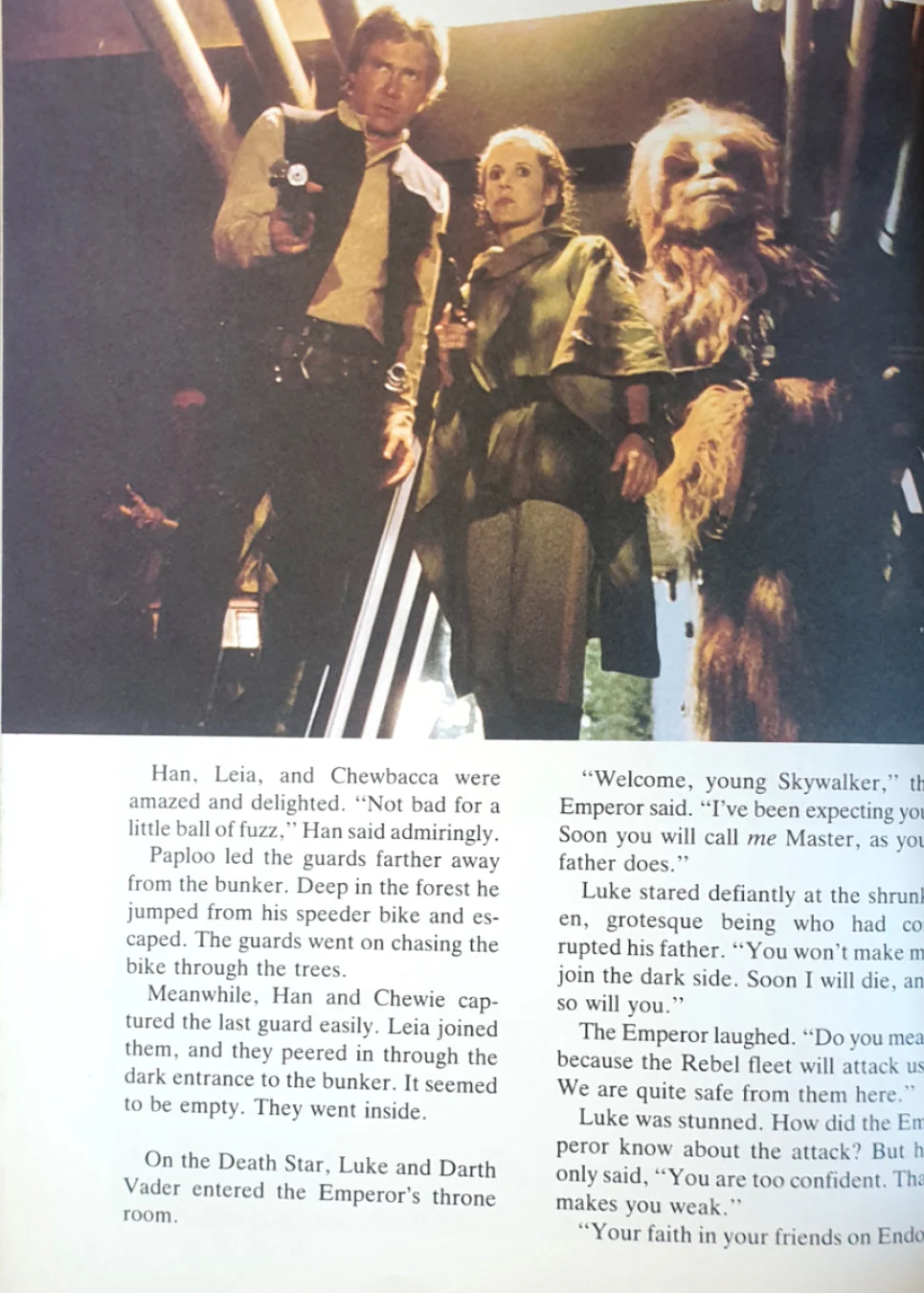 Star Wars Return of the Jedi The Storybook (1983) - Image 3