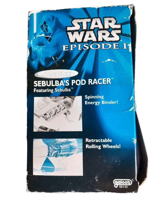 Star Wars Sebulba Pod Racer – Action Fleet Factory Sealed (1998) - Image 9