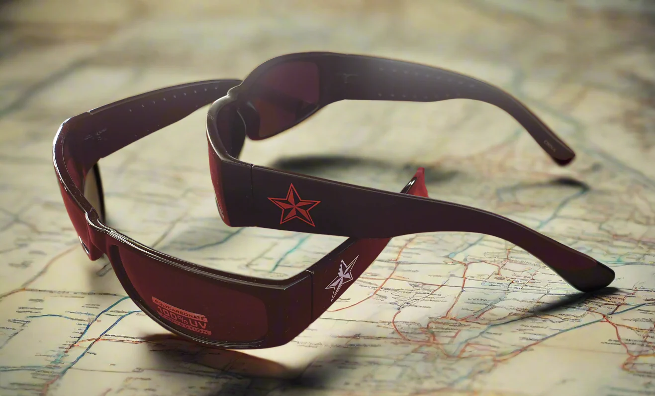 Texas Star Polycarbonate Sunglasses - Image 3