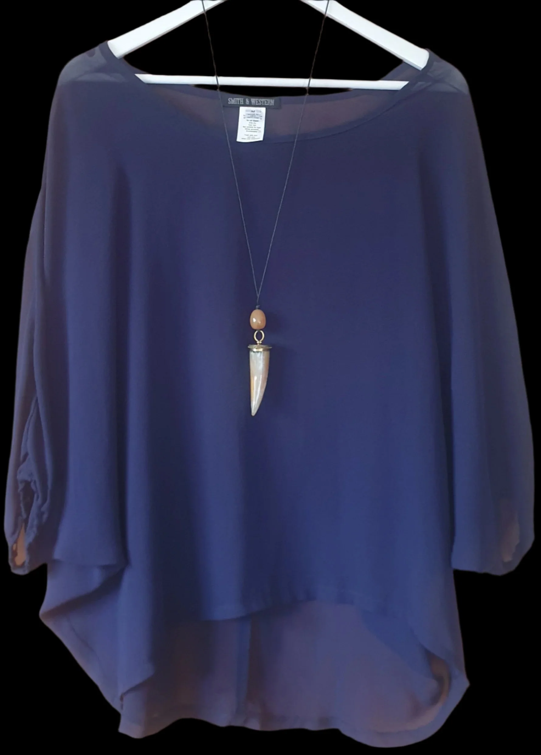 Tribal Animal Tooth Necklace - Image 3