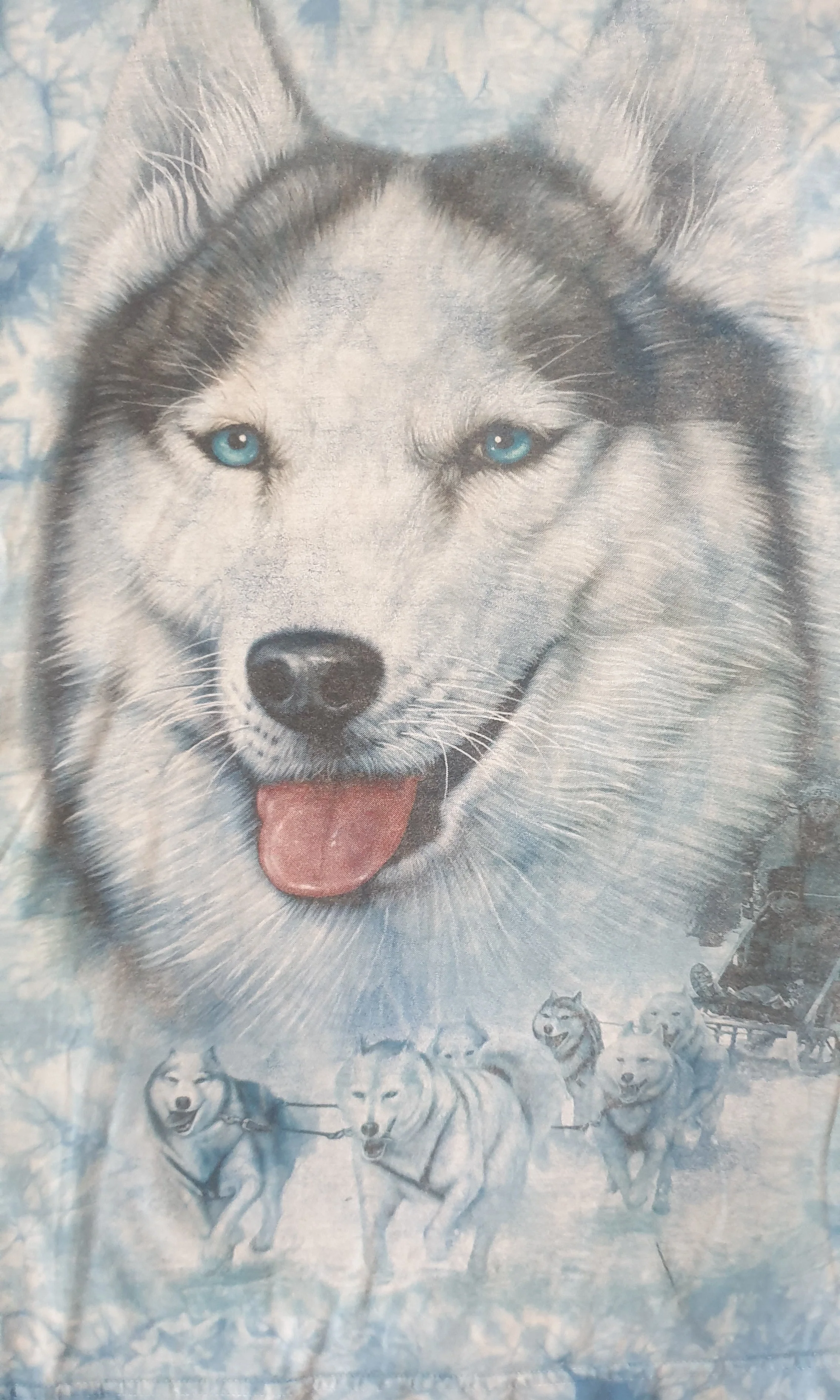 Vintage Husky Tie-Dyed T-Shirt (XL) - Image 4