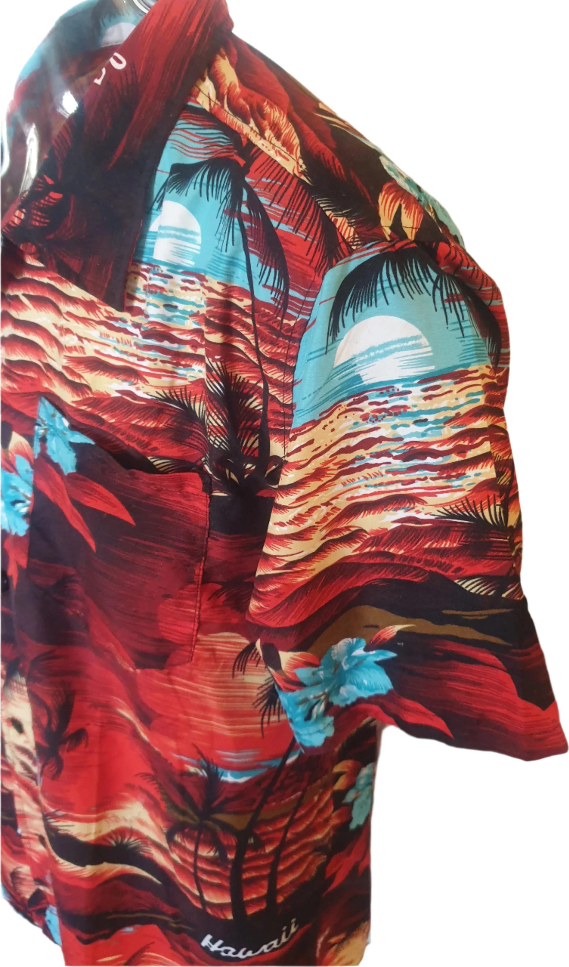 Tropical Red Sunset Shirt (2XL) - Image 3