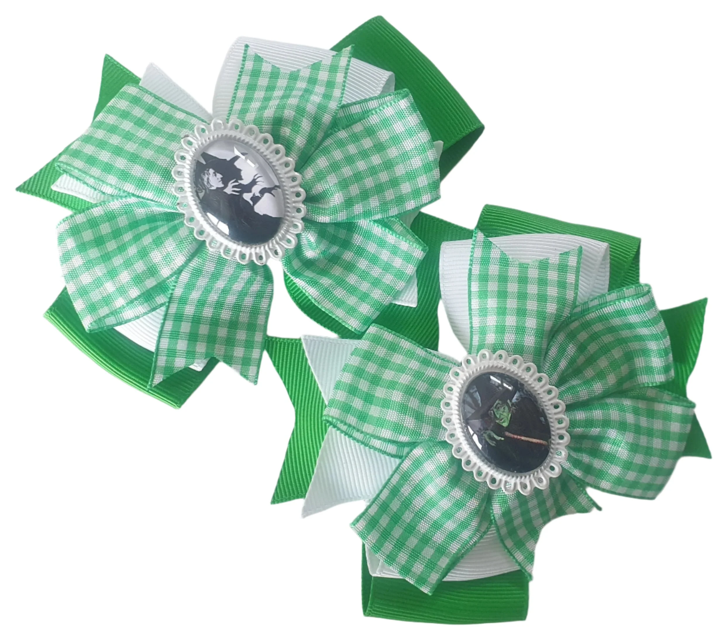Wizard of Oz Witch - Bow Hair Clips